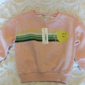 Baby girl sweater pink sunshine 12-18 months